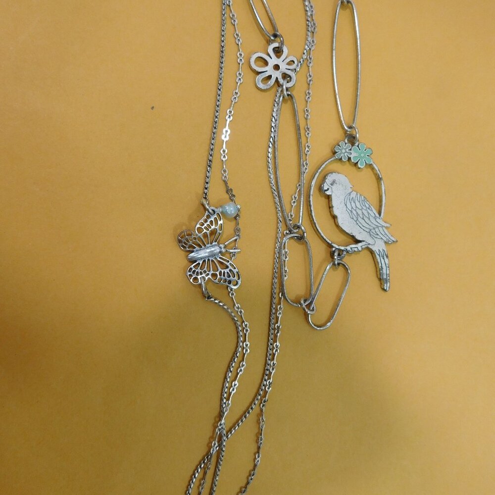 Ladies Pilgrim Silver Plate Necklace